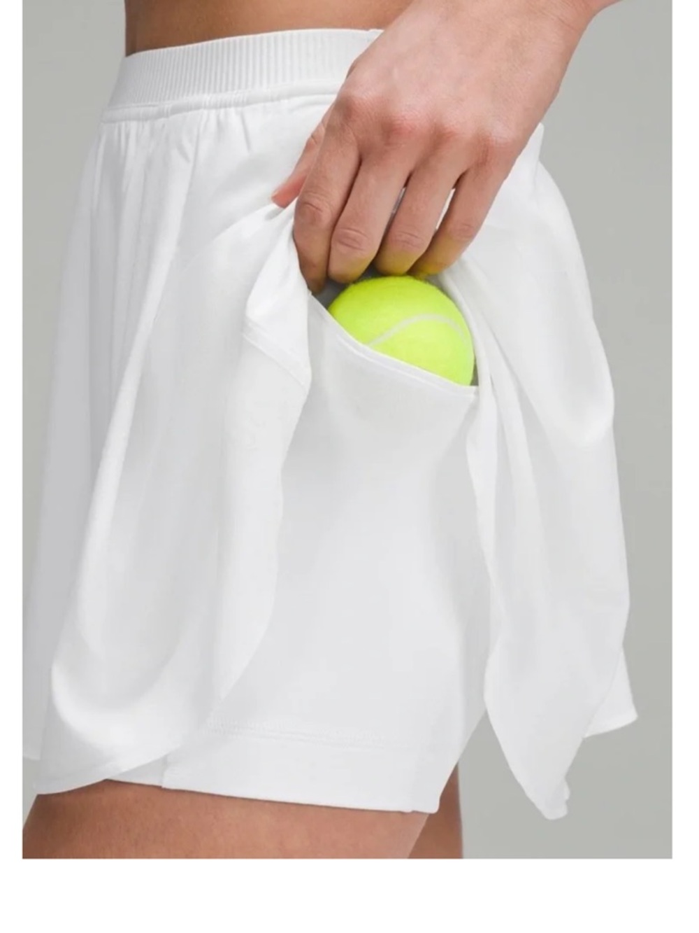 Lululemon Narrow Waistband Tennis Skirt White - Picture 13 of 13